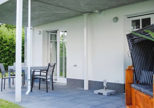 Vacation apartment with terrace, fireplace, sauna - Ferienresidenz Zwei Bodden FeWo 2-6