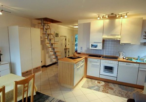 Vacation apartment at Lake Mirower See (attic) Whg. 1 - Holiday apartments at the lake in