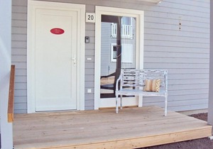 Vacation apartment for two with infrared sauna, wood-burning stove and beautiful south-facing terrace!
