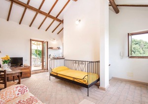 Vacation apartment in a country house, former farm, surrounded by vineyards and olive groves.