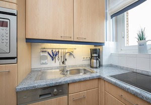 Vacation apartment Ostseegrass in the house Beau Rivage in Scharbeutz