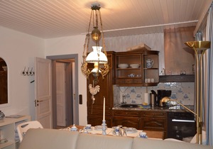 Vacation apartment with 2 bedrooms, terrace and beach chair