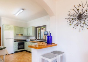 Vacation Home Sa Roca Blanca with Mountain View, Sea View, Pool, Wi-Fi, Terraces & Garden