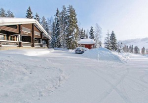 Vacation home Ukonmaja b paritalo in Hyrynsalmi - 10 persons, 4 bedrooms