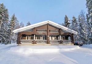 Vacation home Ukonmaja b paritalo in Hyrynsalmi - 10 persons, 4 bedrooms