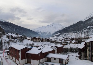 Val Cenis Le Haut: Cozy Studio for 3 near Slopes & Amenities, Ski Locker Included