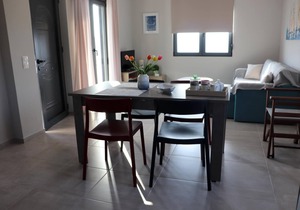 Vast view of landscape and sea, pool, 4 pers. | holiday home Triopetra, Crete