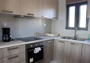 Vast view of landscape and sea, pool, 4 pers. | holiday home Triopetra, Crete