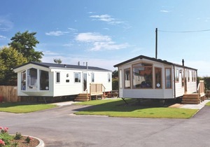 Very comfortable, modern and contemporary caravan with one double and two twin.