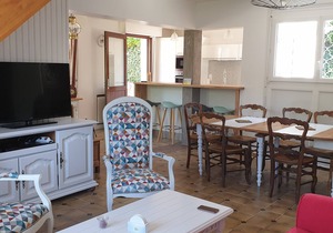 Very nice house with large terrace in the center of Concarneau