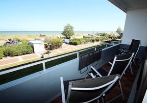Very well-kept vacation apartment for max. 4 persons with Baltic Sea view.
