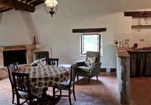View of Monte Amiata for 3 guests Agriturismo La Piaggia - Vivo d'Orcia