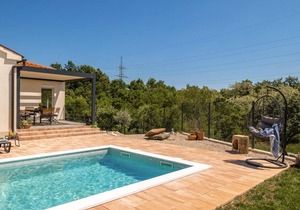 Villa Bogondon with private pool near Labin
