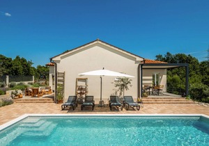 Villa Bogondon with private pool near Labin