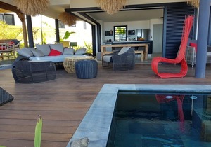 Villa Coco Palm5* piscine chauffée avec Spa inclus jusqu'à 8 pers. à St pierre