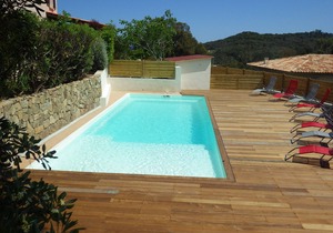 Villa Faounzina N ° 5, 10 people, swimming pool, 300 m from the beach, air conditioning