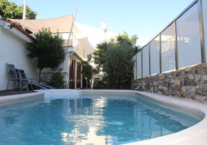 Villa in Bragança with swimming pool and garden