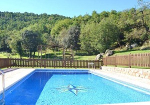 Villa in Casserres Sleeps 15 with Pool