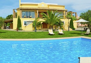 Villa in Corfu with Pool and Panoramic Views