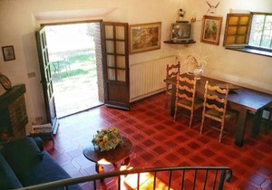 Villa in Sasso Pisano wuith garden