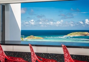 Villa Iris | Ocean View - Located in Tropical Grand Cul de Sac with Private Pool