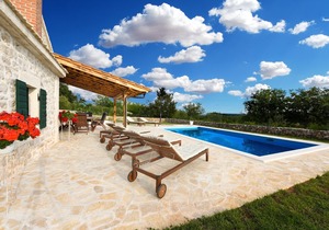 Villa Jerolim, 3 bedroom, 2 bathroom, private pool, garden, privacy, rural
