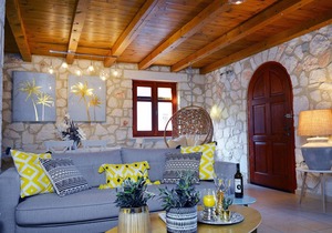 Villa Nephele of Jootiq Villas. Combine traditional stone built concept with supreme comfort!