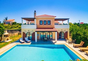 Villa Nikolas: Large Private Pool, A/C, WiFi
