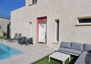 Villa Palangrier with swimming pool, 5 minutes walk from the beaches in the VILLEROY sector