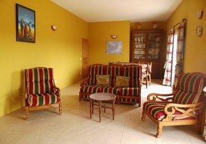 Villa São José, Bed and Breakfast Santiago Island: DOUBLE ROOM "AZUL"