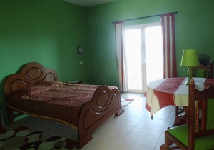 Villa São José, Bed and Breakfast Santiago Island: DOUBLE ROOM "VERDE"