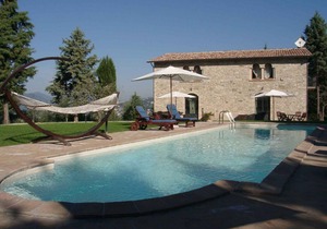 Villa with air conditioning
