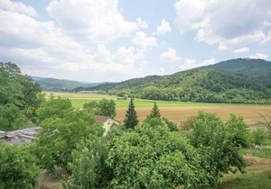 Villa with beautiful view on valley of the longest Istrian river Mirna