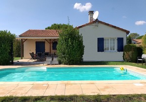Villa with garden near beautiful golf course