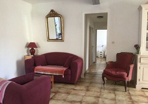 Village house with garden