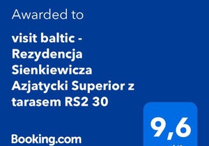 visit baltic - Rezydencja Sienkiewicza apartament z tarasem RS2 30