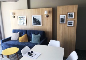 Vue magnifique de la mer ! Appartement cosy et ensoleillé avec accès piscine