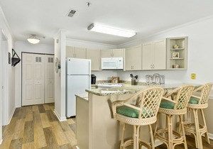 Walk to Beach 3rd-Floor Condo w/Large Balcony, Sunset Views & Shared Pools