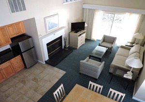 Water's Edge Resort and spa w indoor and outdoor pool and beach. Condo Sleeps 4