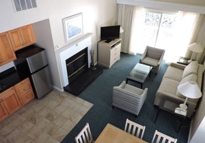 Water's Edge Resort and spa w indoor and outdoor pool and beach. Condo Sleeps 6