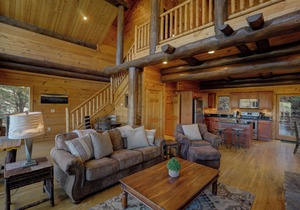 Watershed 11 - Two Story Rustic Cabin that can Sleep up to 9 People