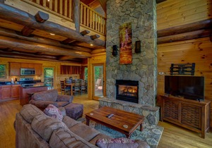 Watershed 11 - Two Story Rustic Cabin that can Sleep up to 9 People