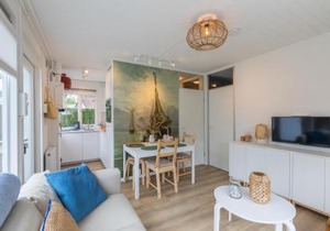 Welcome in - Vakantiewoning Noordendolfer 2-49, Tuin met zonnig terras, fietsenstalling, parkeerplaats, dichtbij zee en strand