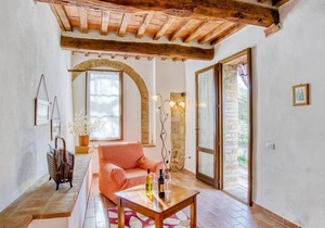 Welcome to this charming stone house with shared pool and panoramic views of beautiful surroundings.