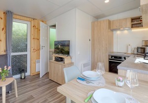 Welcome to this modern vacation home with panoramic views of the lake!