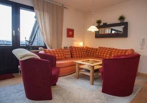 Well-maintained apartment offers superb views of Winterberg