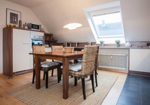 Well-maintained apartment offers superb views of Winterberg