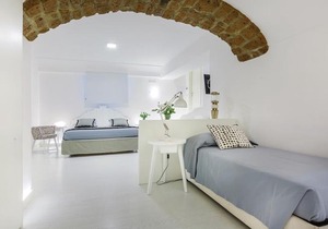 White stylish apartments