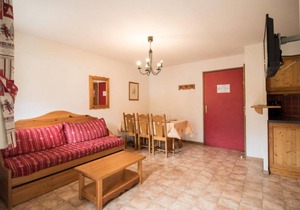 Wifi, 10m from ski slopes, 1st floor, balcony, parking, tv, ski locker, 40m², Val Cenis