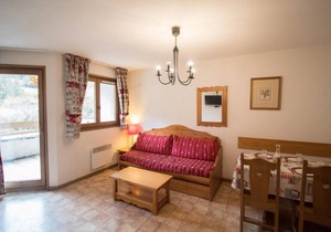 Wifi, 10m from ski slopes, terrace, parking, tv, ski locker, 40m², Val Cenis